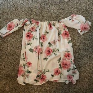 Off the shoulder top